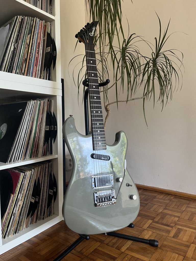 Charvette Superstrat — electronică & setup