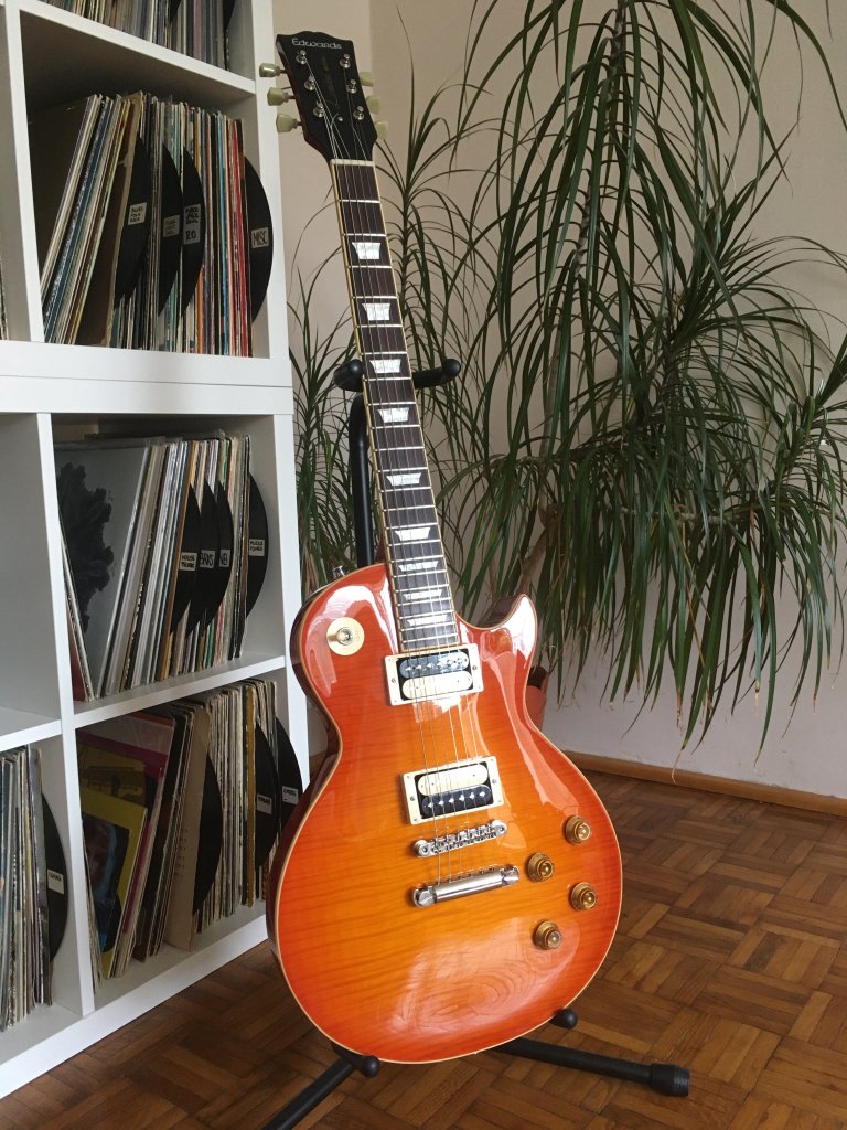 Edwards LP fret job & setup