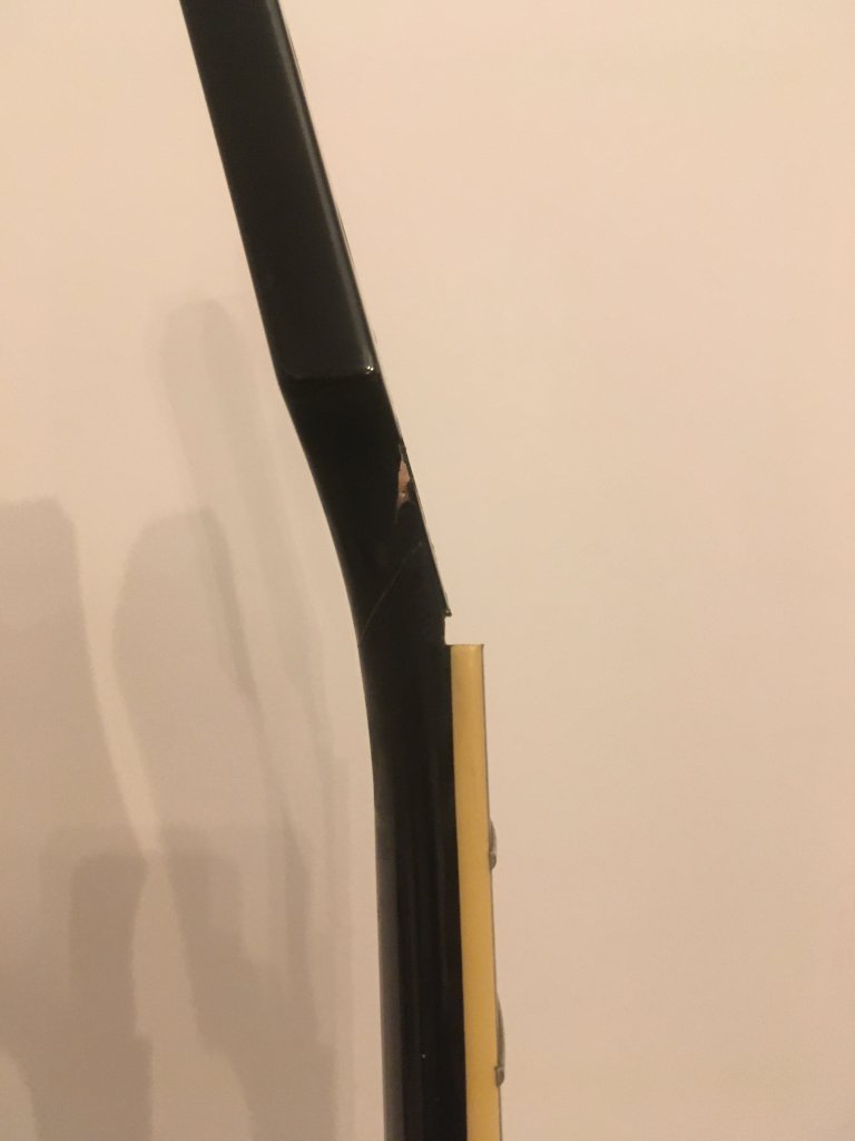 Epiphone Standard Les Paul — reparație grif rupt