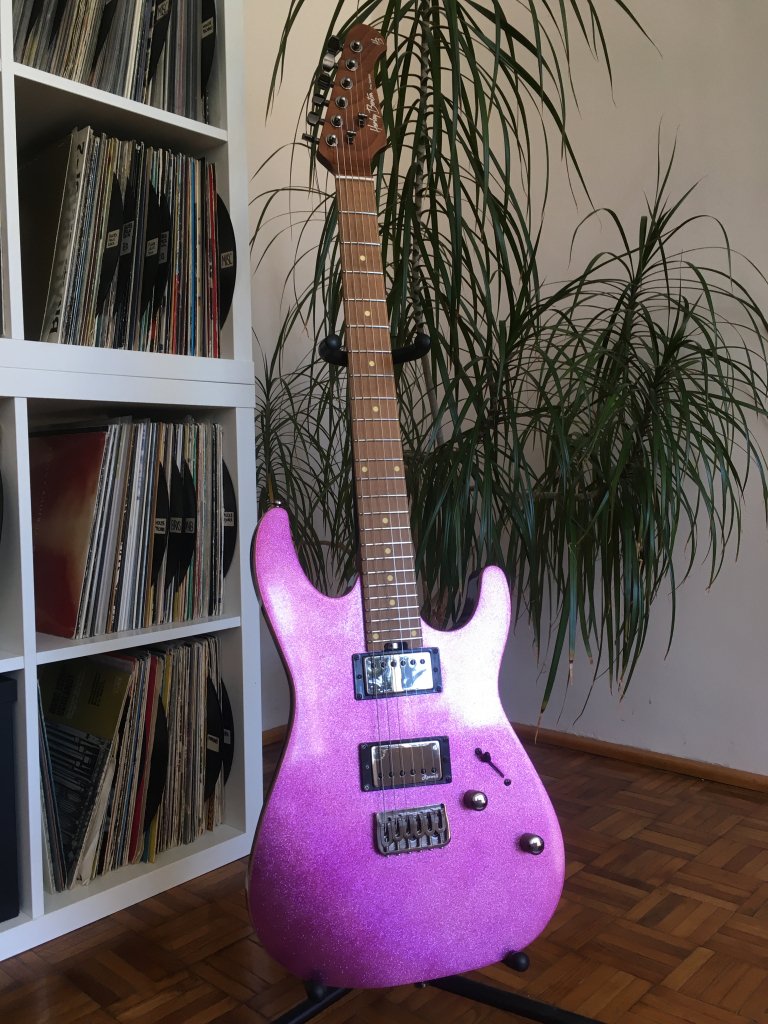 Harley Benton Fusion — rectificare taste și setup