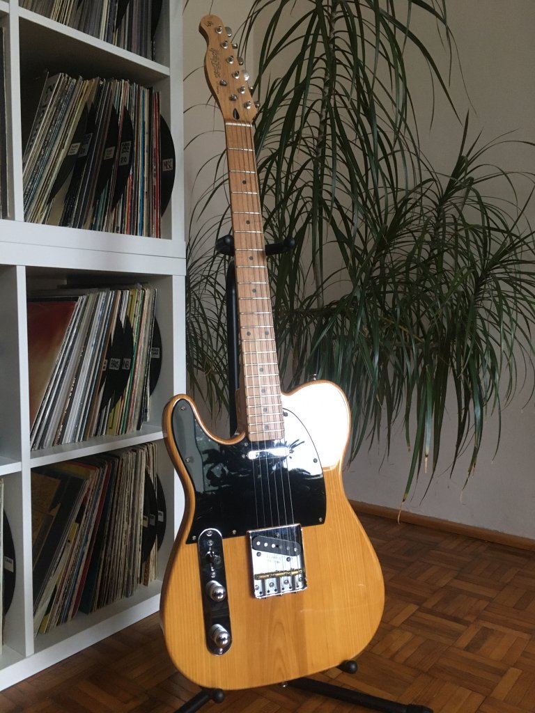 Harley Benton TE-52 — frezare cavitate doză, prăguș personalizat, rectificare taste și setup