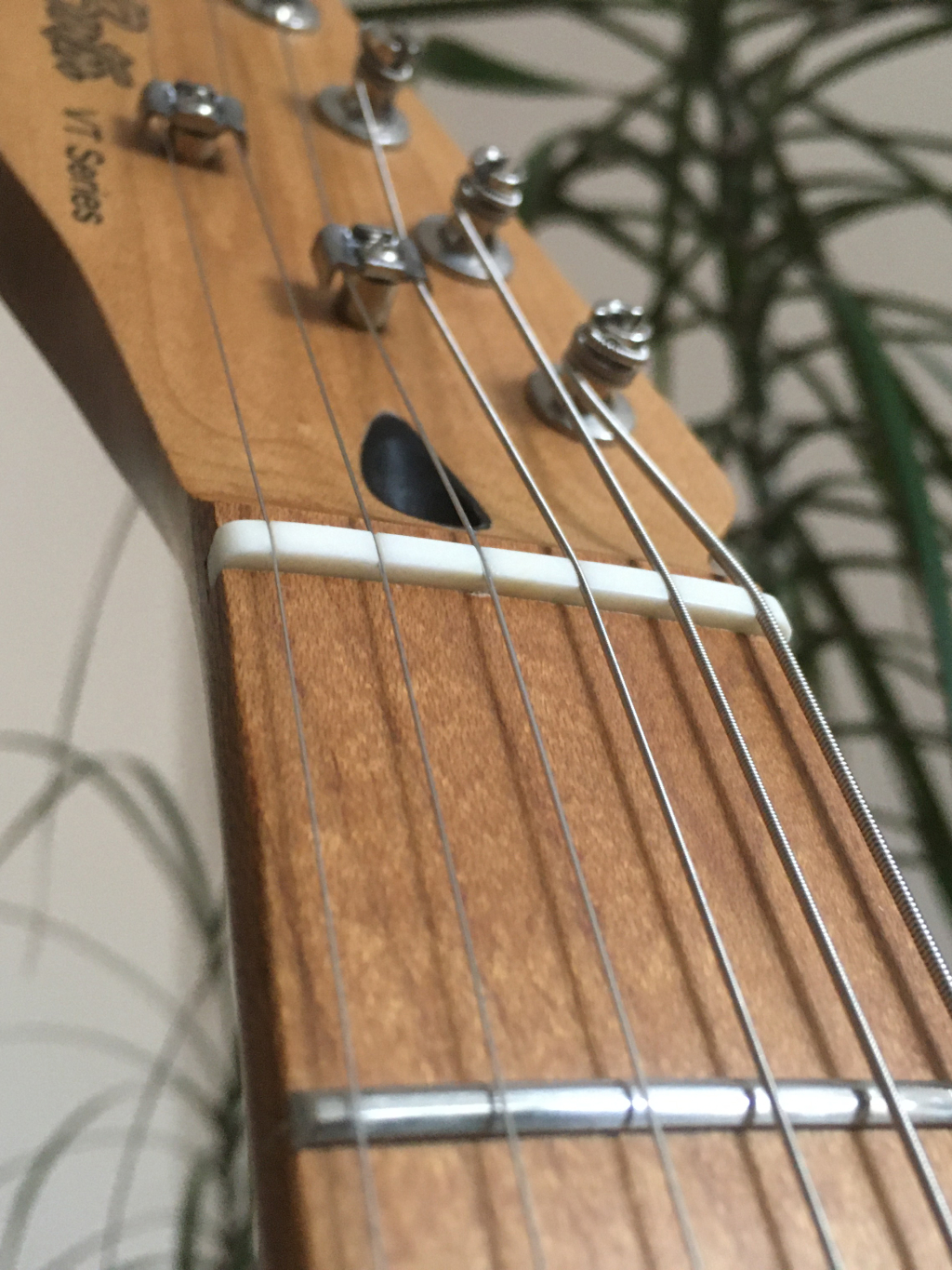 Harley Benton TE-52 — frezare cavitate doză, prăguș personalizat, rectificare taste și setup