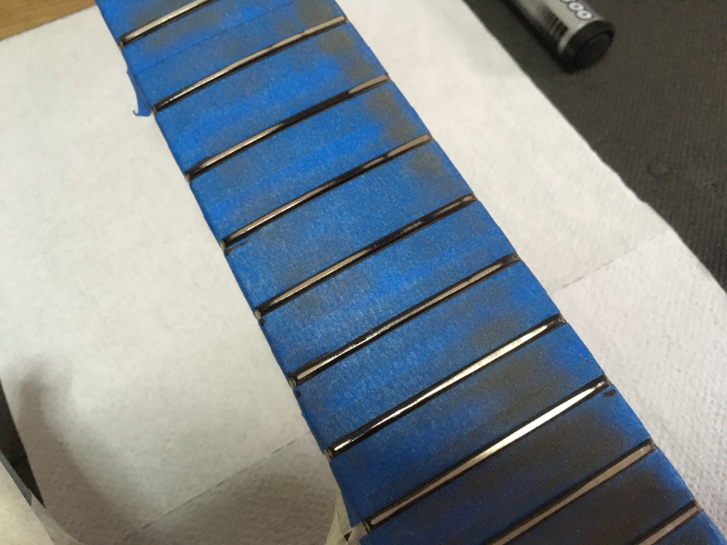 Ibanez JS100 — rectificare taste și setup