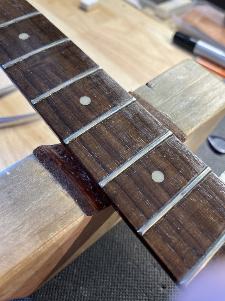Ibanez RG — recondiționare tastieră, rectificare taste & setup