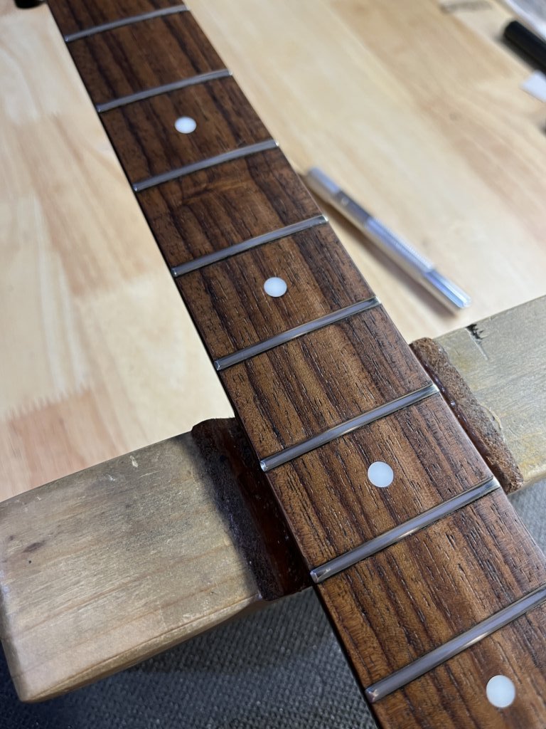 Ibanez RG — recondiționare tastieră, rectificare taste & setup