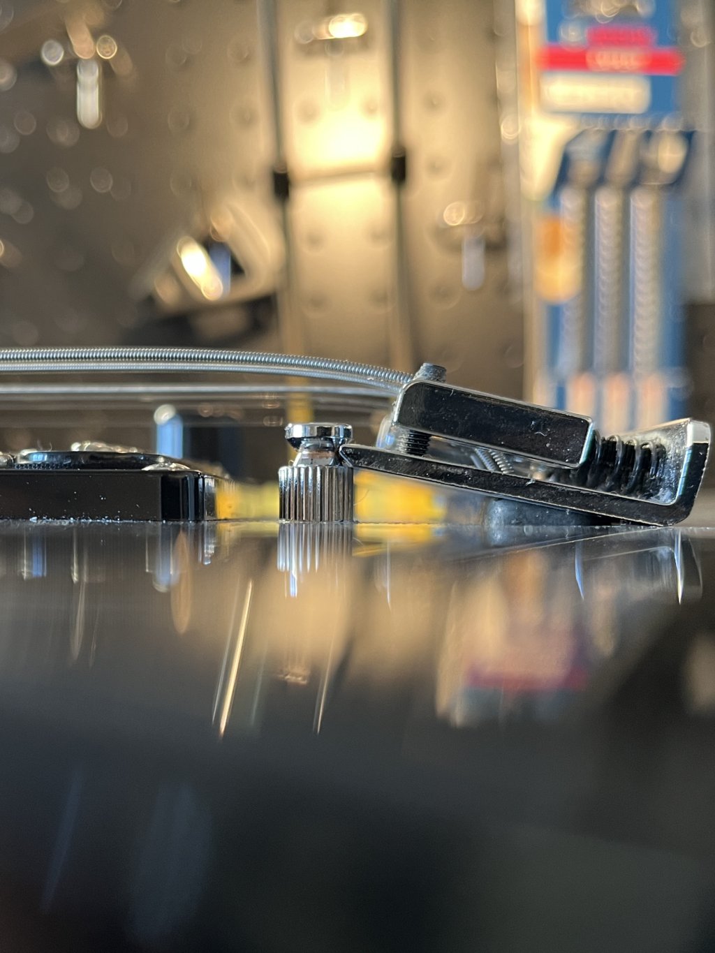 LTD MT-130 — ranforsare știfturi punte, rectificare taste & setup