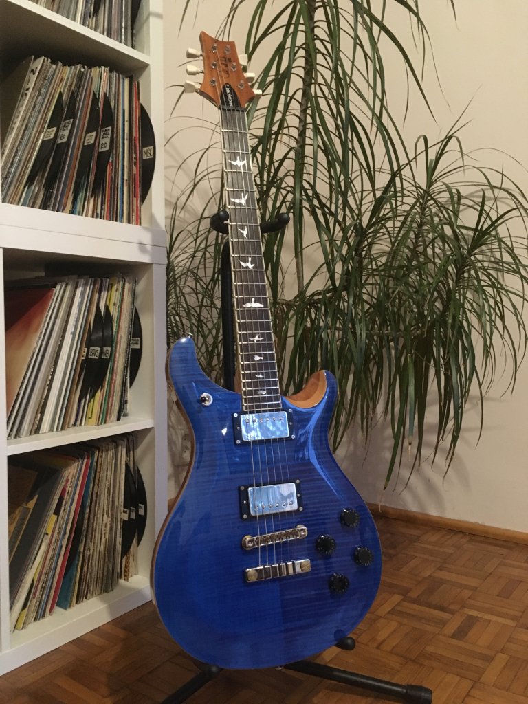 PRS SE McCarty fret dressing & setup