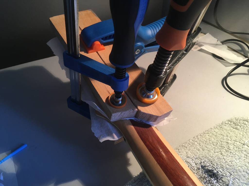 Ibanez RG Iron Label — reparație grif rupt, rectificare taste și setup