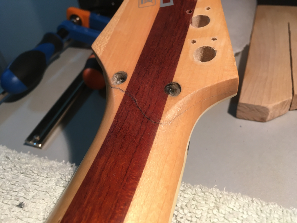 Ibanez RG Iron Label — reparație grif rupt, rectificare taste și setup