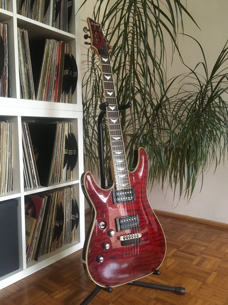 Schecter Diamond setup